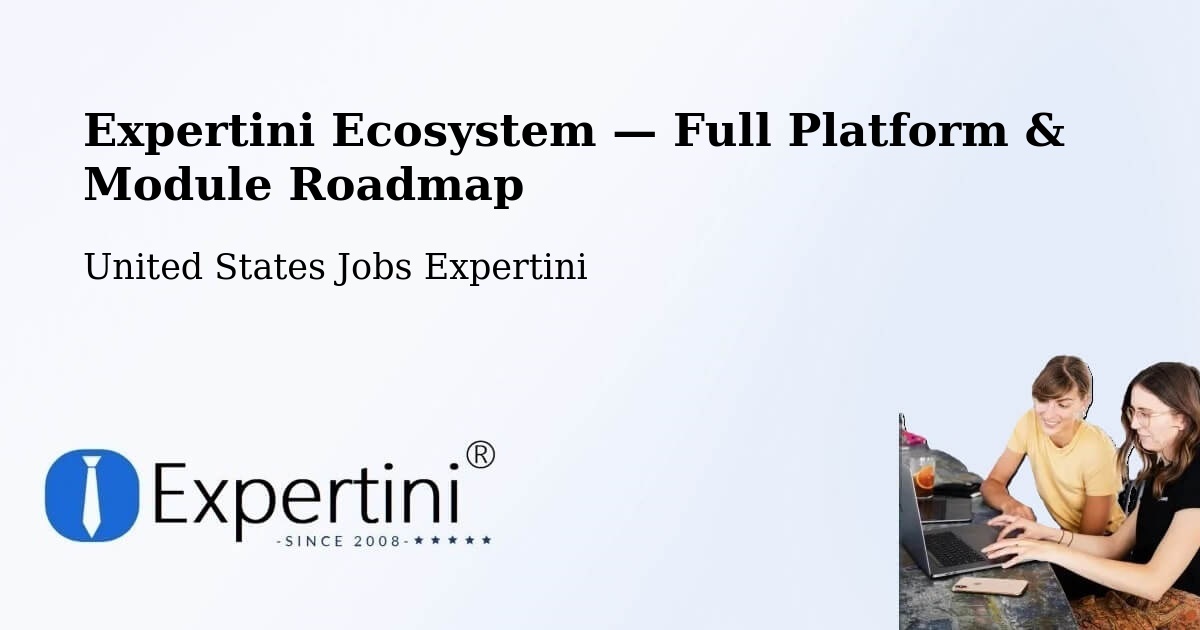 Expertini Ecosystem — Full Platform & Module Roadmap – Pontoon Beach